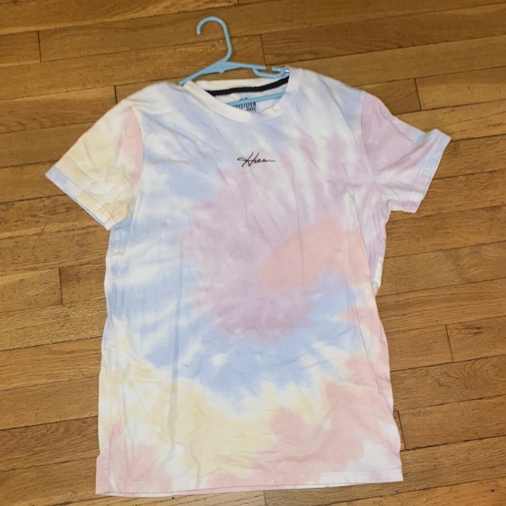 Hollister MUST HAVE COLLECTION Tie Dye Cotton T-shirt Mens Small